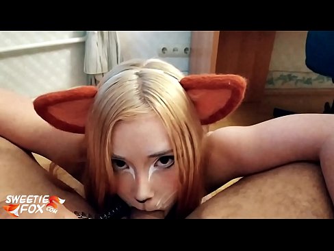 ❤️ Kitsune gëlltit kar dhe sperma në gojën e saj ❤❌ Pornografi anale tek ne ﹏